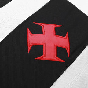 Camisa Vasco II 25/26 Kappa Feminina - Branco & Preto