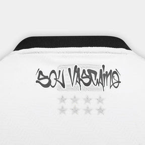 Camisa Vasco II 25/26 Kappa Feminina - Branco & Preto