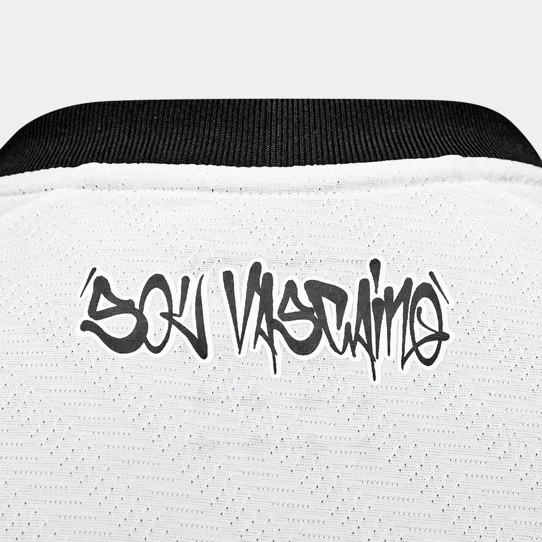 Camisa Vasco II 25/26 Kappa Masculino - Branco & Preto