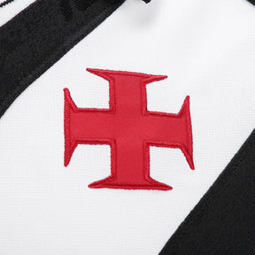Camisa Vasco I 25/26  Kappa Feminino - Preto & Branco