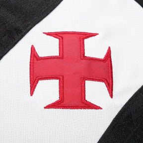 Camisa Vasco I 25/26  Kappa Masculino - Preto & Branco
