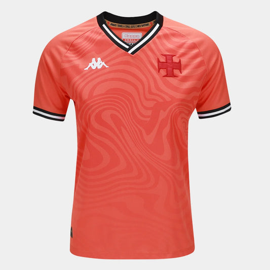 Camisa Kappa Vasco 25/26 Goleiro Feminina - Laranja