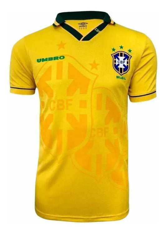 Camisa Retrô Brasil 1994 Umbro Tetra Campeão - Masculino
