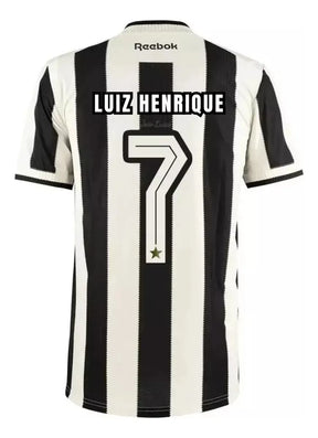 Camisa Botafogo 24/25 Com Patrocínio E Patches Final Libertadores