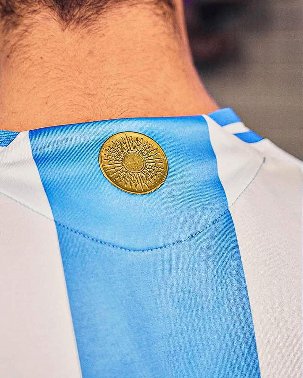 Camisa Argentina Adidas Home 24/25 Masculina Jogador Com Patch
