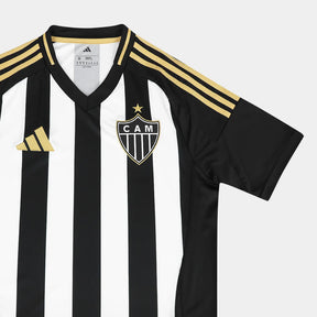 Camisa Atlético Mineiro I 25/26 Torcedor Adidas Masculina - Preto