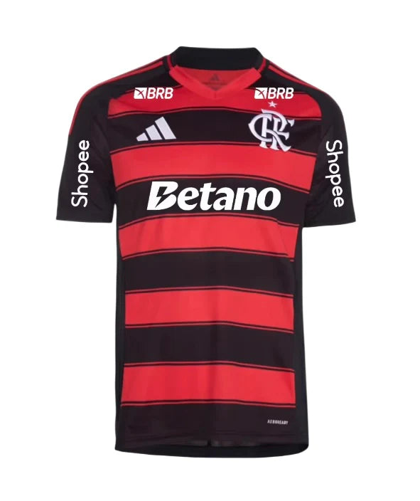 Camisa Adidas Flamengo 2025/26 I Com Patrocínios