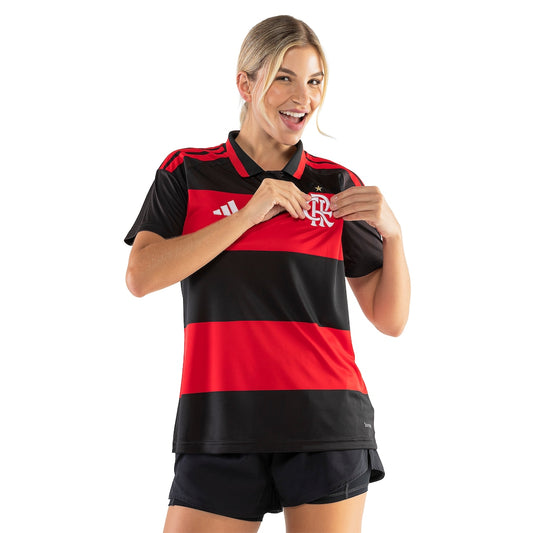 Camisa Flamengo I 26/27 Torcedora Adidas Feminina - (Pronta Entrega)