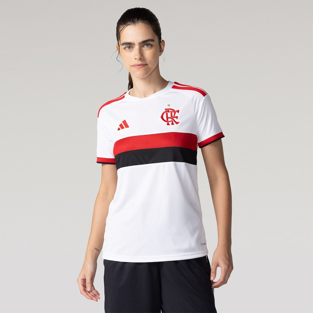 Camisa Flamengo Jogo 1 Branco 26/27 Torcedora Adidas - (Pronta Entrega)