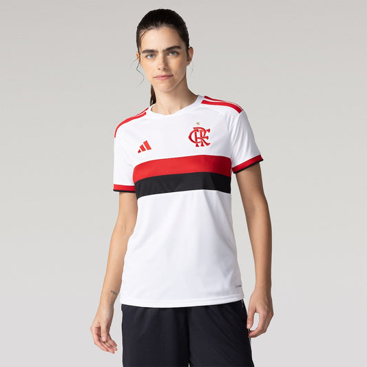 Camisa Flamengo Jogo 1 Branco 26/27 Torcedora Adidas - (Pronta Entrega)