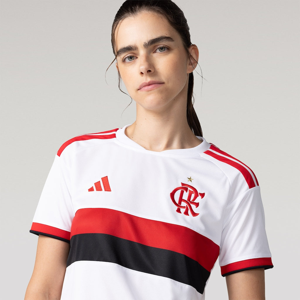 Camisa Flamengo Jogo 1 Branco 26/27 Torcedora Adidas - (Pronta Entrega)