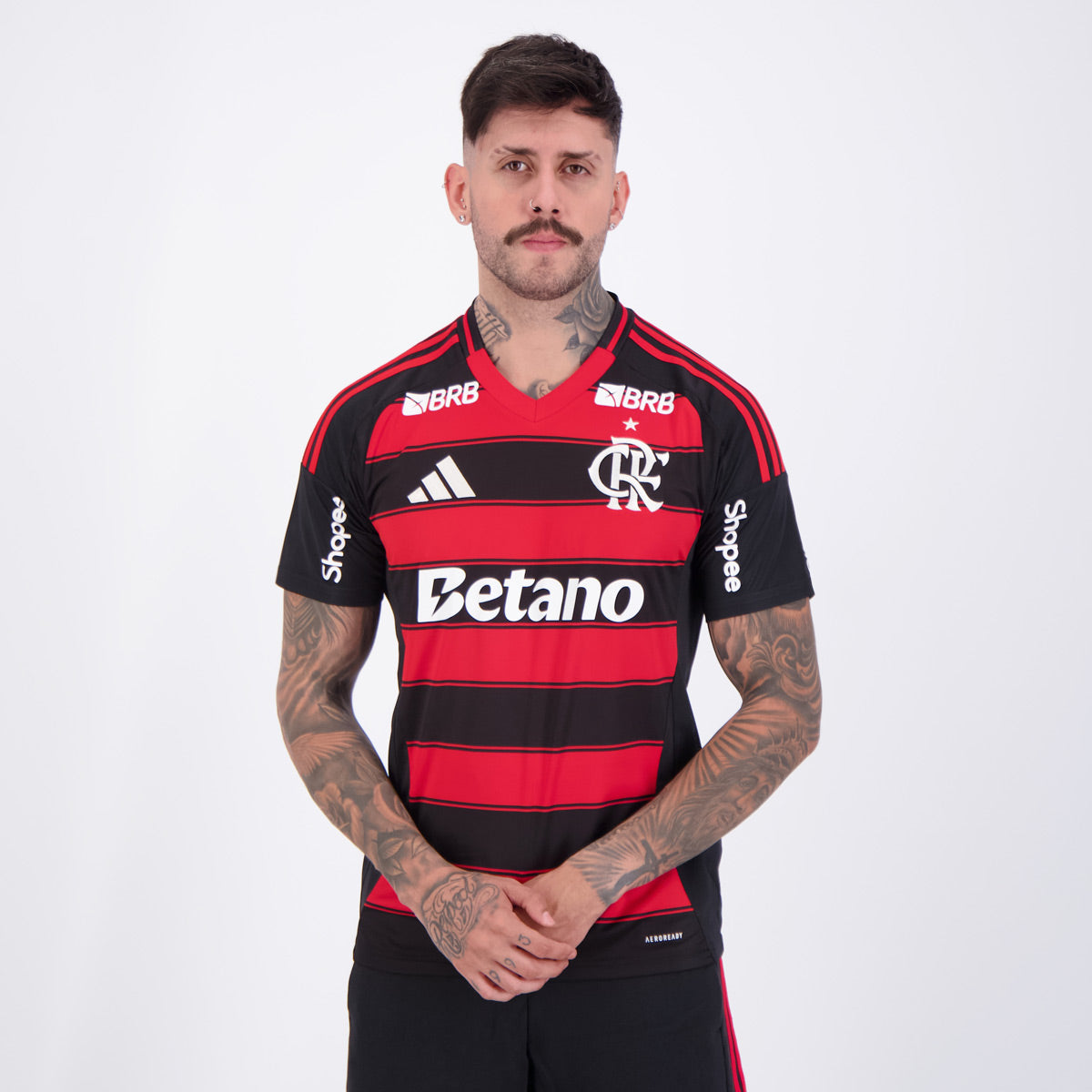 Camisa Flamengo I 25/26 Torcedor Adidas Masculina - Campeão da Libertadores 2025 - (Pronta Entrega)