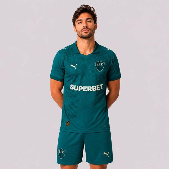 Camisa Fluminense III 26/27 S/N Torcedor Puma Masculina - Verde