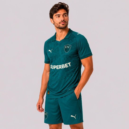 Camisa Fluminense III 26/27 S/N Torcedor Puma Masculina - Verde