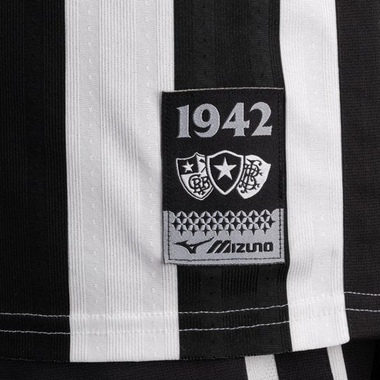 Camisa 1 Botafogo 26/27 S/N Torcedor Mizuno Masculina - (Pronta Entrega)