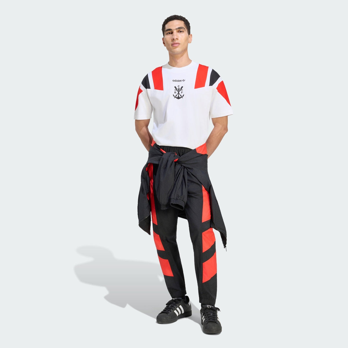 Camisa EQT CR Flamengo 2026 Branca Torcedor Masculina - (Pronta Entrega)