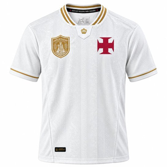 Camiseta Vasco Círio de Nazaré Masculina - Off White - (Pronta Entrega)