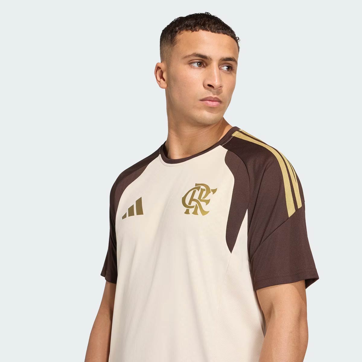 Camisa Flamengo Treino Comissão Adidas 2026 - Masculino (Pronta Entrega)