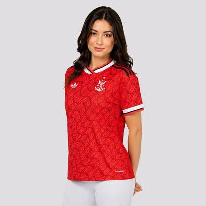 Camisa Flamengo III 26/27 Torcedora Adidas Feminina - (Pronta Entrega)