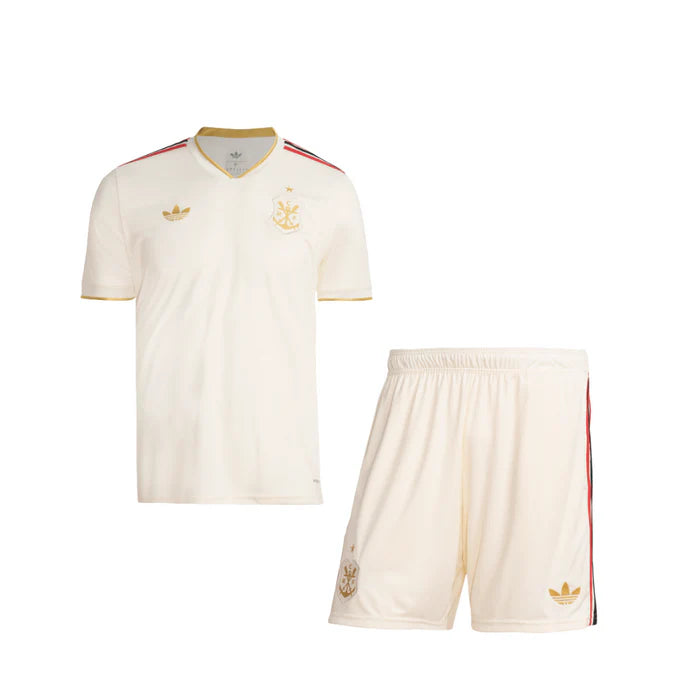 Conjunto Infantil Adidas Flamengo 2025/26 III