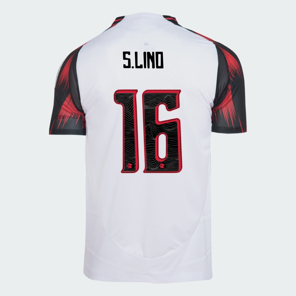 Camisa Adidas Flamengo 2025/26 II S. Lino N° 16