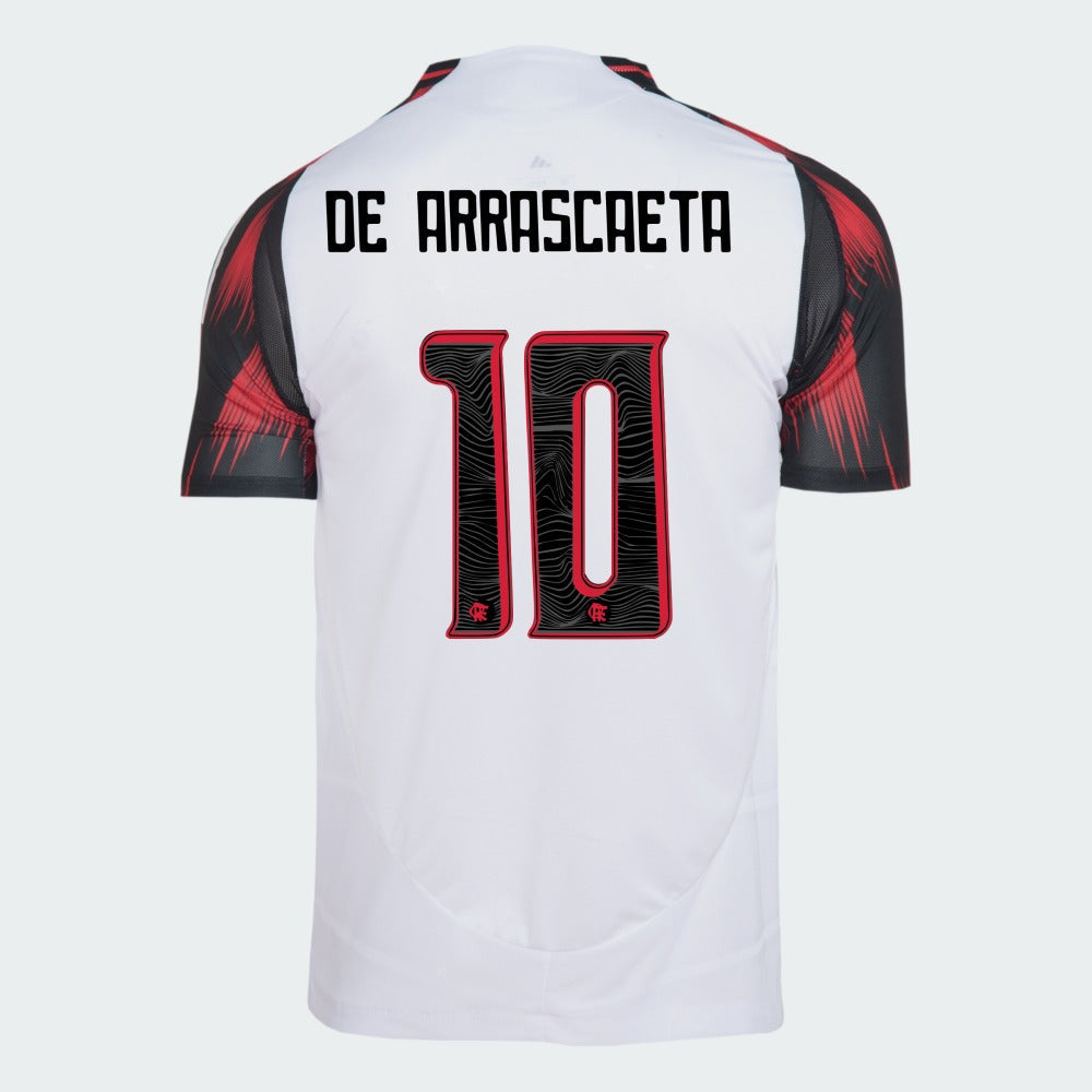 Camisa Adidas Flamengo 2025/26 II De Arrascaeta N° 10