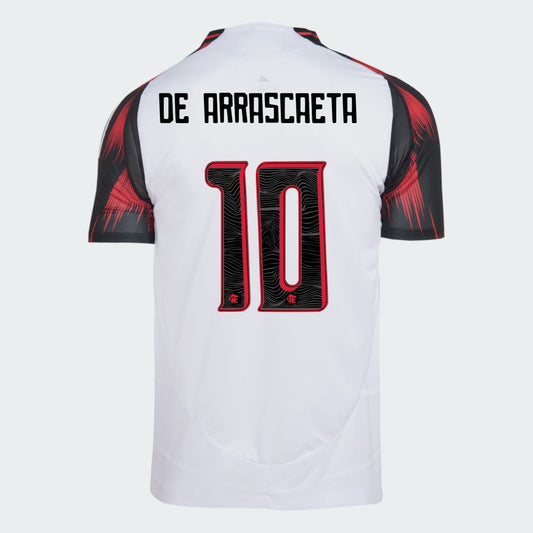 Camisa Adidas Flamengo 2025/26 II De Arrascaeta N° 10