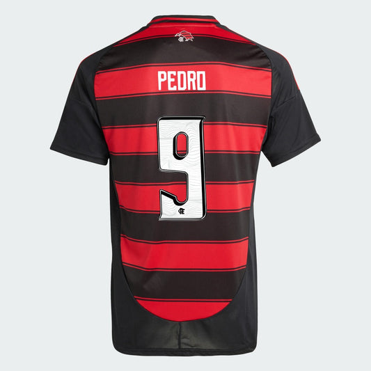 Camisa Adidas Flamengo 2025/26 I Pedro N° 9