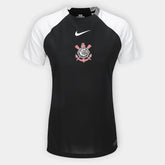 Camisa Corinthians II 25/26 s/n Nike Feminina - Preto+Branco