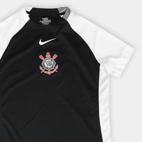 Camisa Corinthians II 25/26 s/n Nike Feminina - Preto+Branco