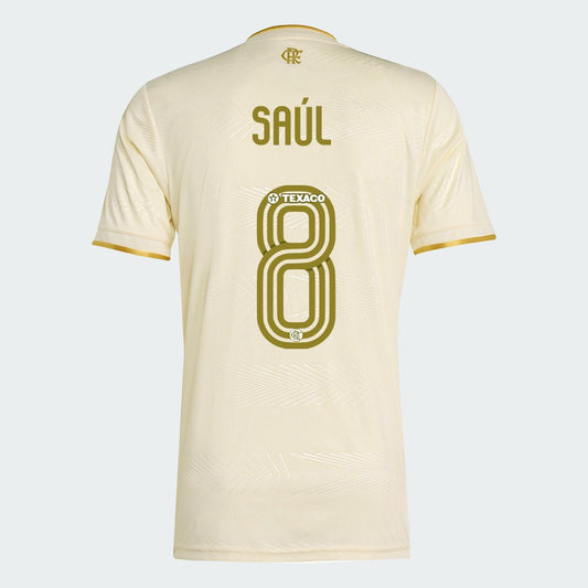 Camisa Adidas Flamengo 2025/26 III Saúl N° 8