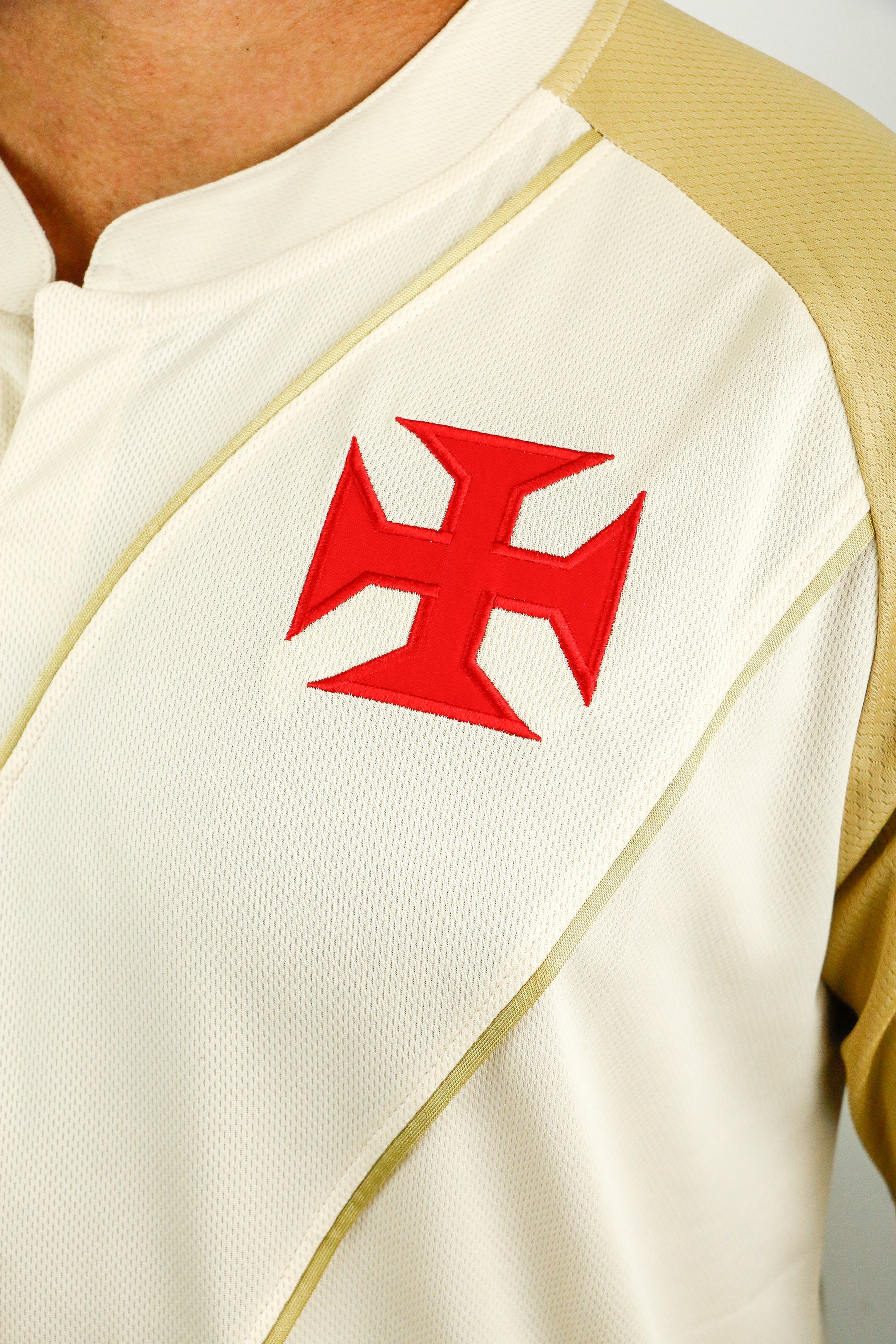 Camisa 3 Vasco Kappa 24/25 - 100 anos resposta histórica - Masculina - Bege