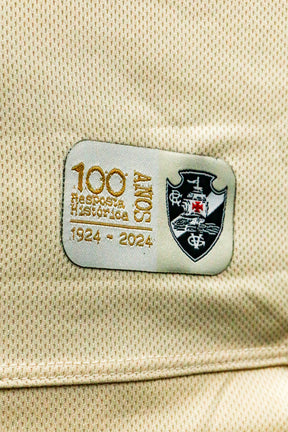 Camisa 3 Vasco Kappa 24/25 - 100 anos resposta histórica - Masculina - Bege