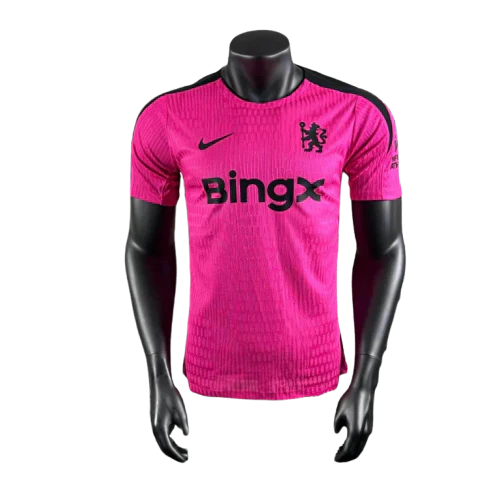 Camisa Chelsea 25/26 - Rosa - Versão Jogador - Treino