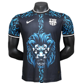 Camisa Barcelona LeãoEdition 25/26 - Azul - Versão Jogador