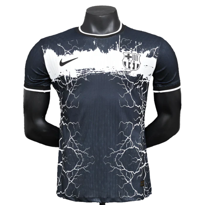 Camisa Barcelona 25/26 - Edição Especial Preta - Versão Jogador