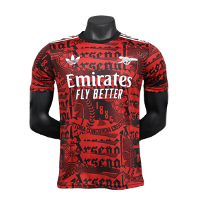 Camisa Arsenal 25/26 - Vermelho  - Versão de Jogador - Treino