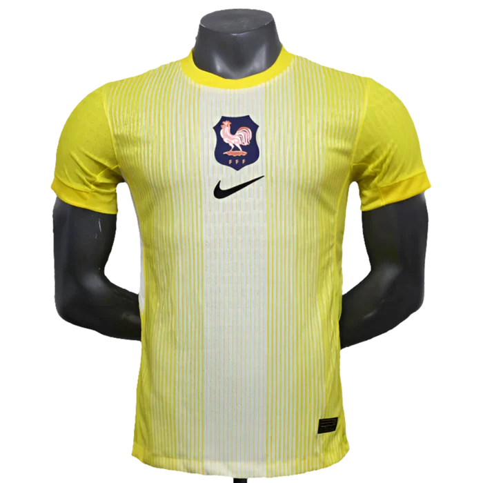 Camisa França 25/26 Goleiro - Amarelo - Versão Jogador
