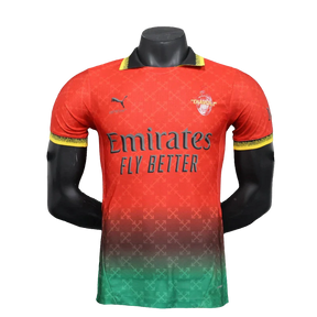 Camisa AC Milan 25/26 Especial Edition - Vermelho - Versão Jogador
