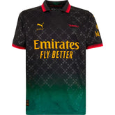 Camisa AC Milan 25/26 Especial Edition - Preta - Versão Torcedor