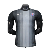 Camisa Paris Saint Germain (PSG) 25/26 - Preta - Versão Jogador