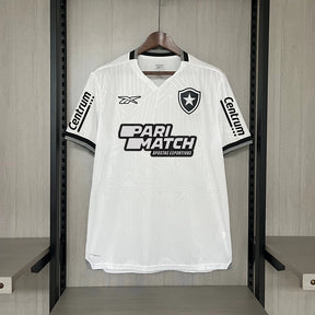 Camisa Botafogo Third 24/25 Torcedor Reebok Masculina + Patrocínios - Branca