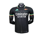 Camisa Arsenal 25/26 - Preta - Versão Jogador - Treino