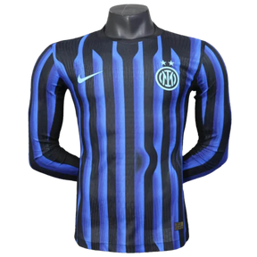 Camisa I Home Inter de Milão 25/26 - Manga Longa