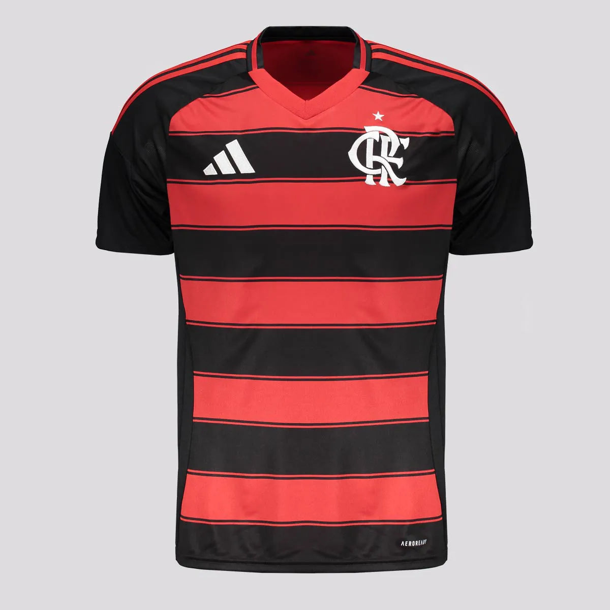 Manto Flamengo Jogo 1 Adidas 2025 - Masculino