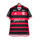 Camisa Flamengo 24/25 Torcedor Patrocínios - Vermelha