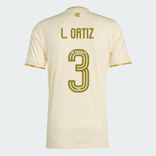 Camisa Adidas Flamengo 2025/26 III L. Ortiz N° 3