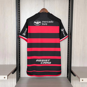 Camisa Flamengo 24/25 Torcedor Patrocínios - Vermelha