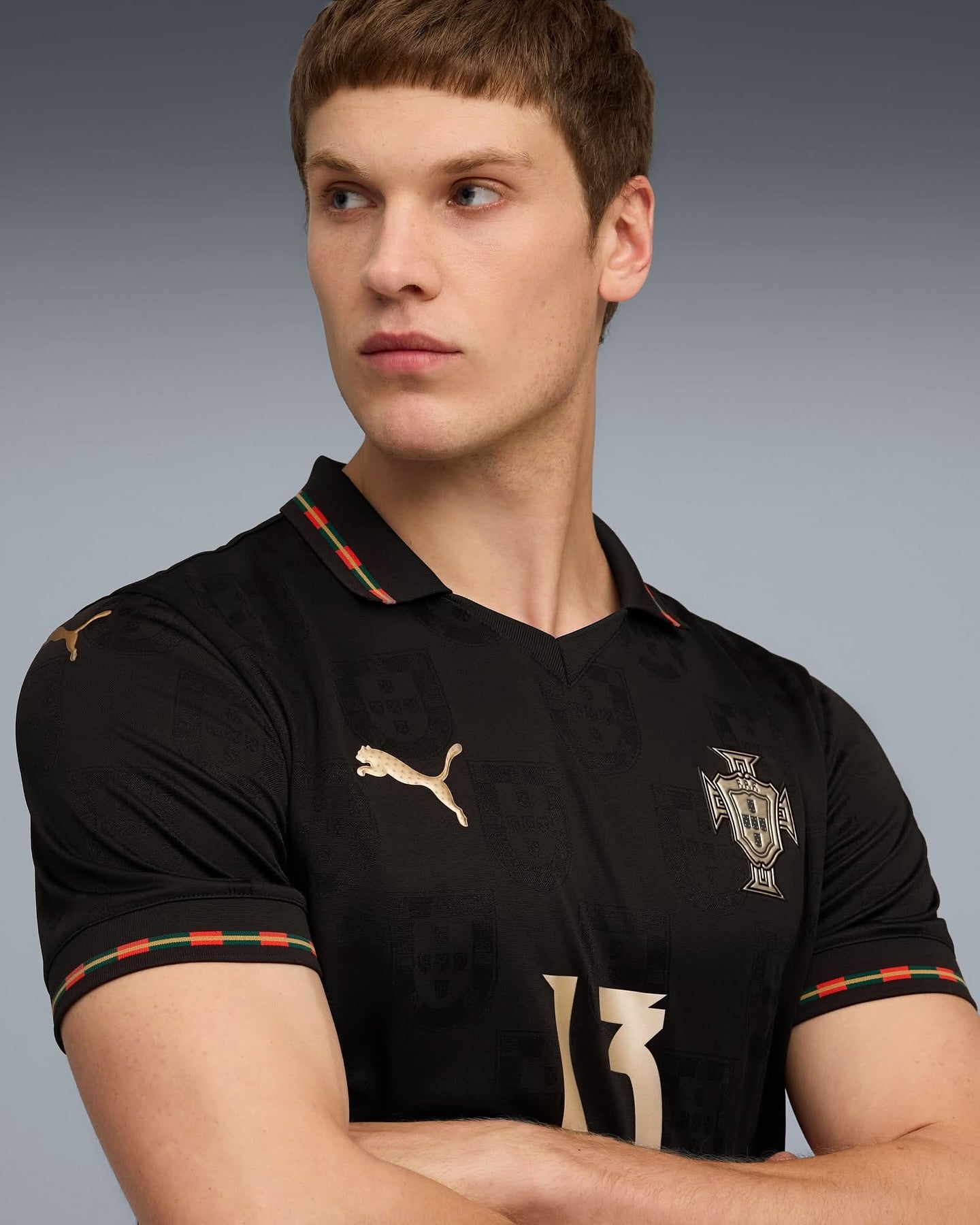 Camisa ll Portugal 2026 - Masculina Pantera Negra
