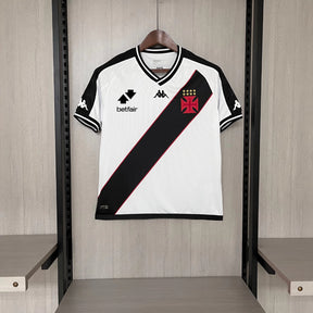Camisa Vasco Away 24/25 Feminina kappa Torcedor Patrocínios - Branco